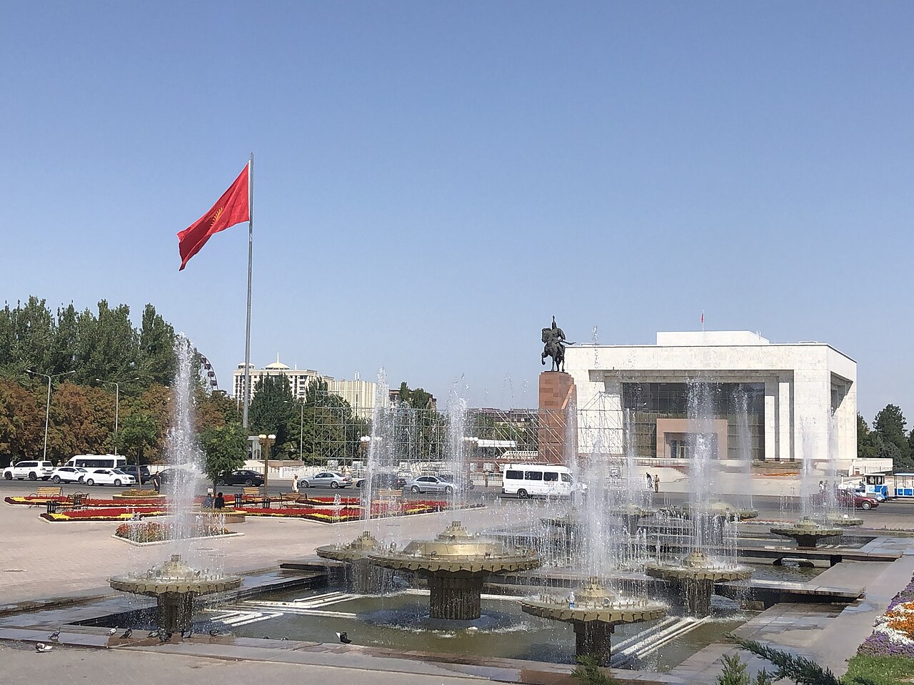 Ala-Too Square in Bishkek